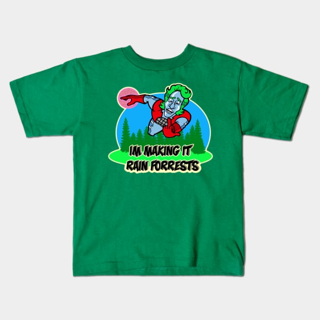 Im Captain Planet Mother F*cker. Kids T-Shirt by jackbrimstone